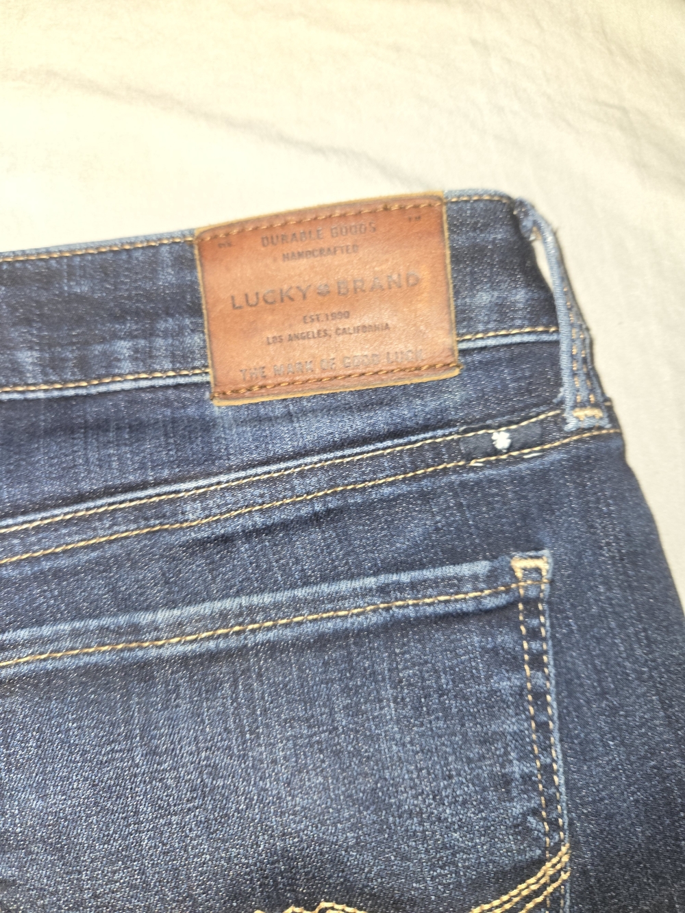 Lucky Brand Women's Indigo Skinny Jeans - Picture 5 of 5